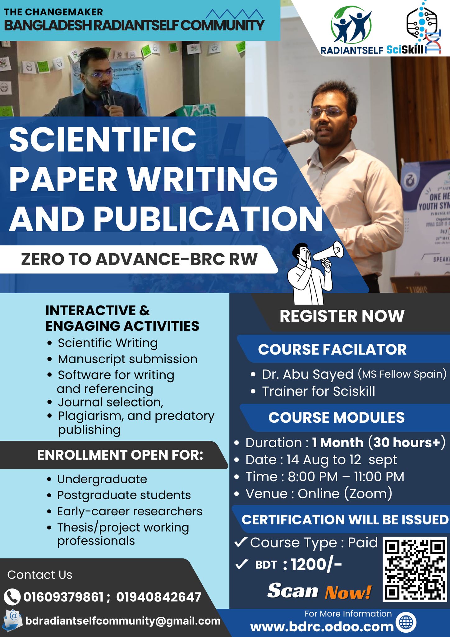 Scientific Paper Writing Course